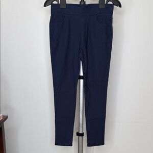 Women's Navy Skinny Pants